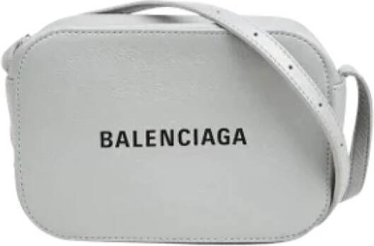Balenciaga Vintage Pre-owned Leather balenciaga-bags Grijs Dames