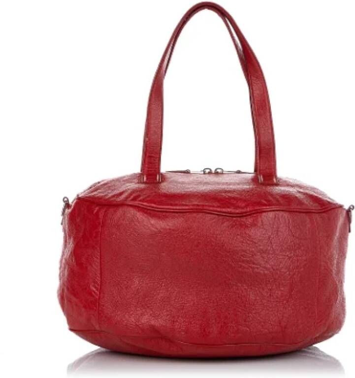 Balenciaga Vintage Pre-owned Leather balenciaga-bags Rood Dames