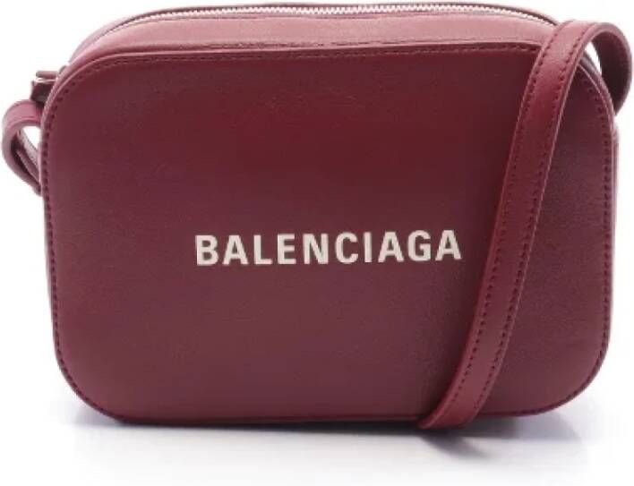 Balenciaga Vintage Pre-owned Leather balenciaga-bags Rood Dames