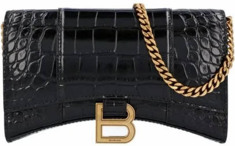 Balenciaga Vintage Pre-owned Leather balenciaga-bags Zwart Dames