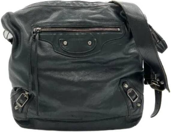 Balenciaga Vintage Pre-owned Leather balenciaga-bags Zwart Dames