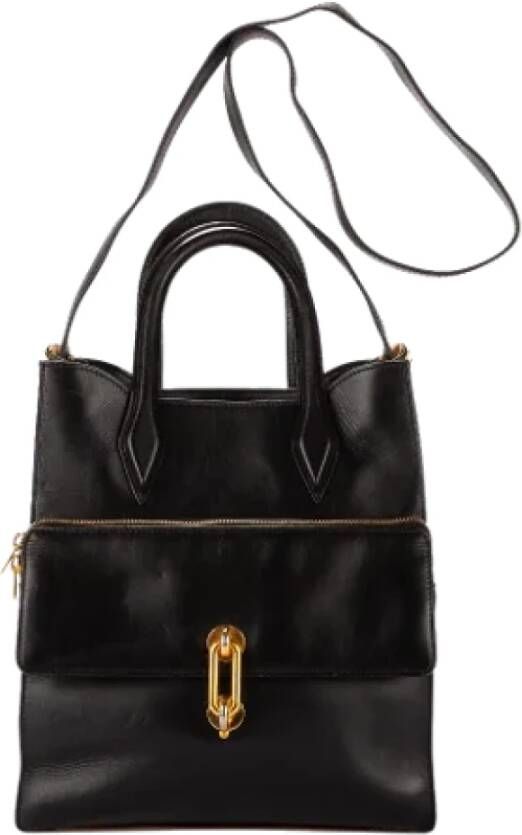 Balenciaga Vintage Pre-owned Leather balenciaga-bags Zwart Dames