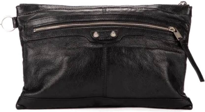 Balenciaga Vintage Pre-owned Leather balenciaga-bags Zwart Dames