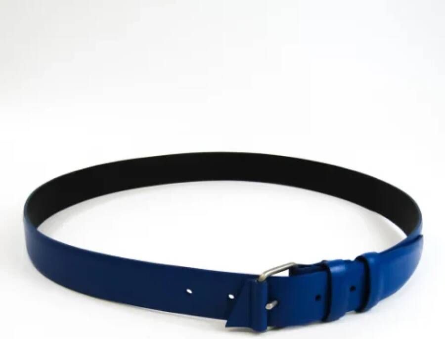 Balenciaga Vintage Pre-owned Leather belts Blauw Dames