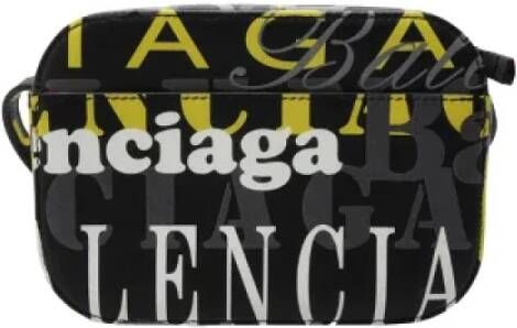 Balenciaga Vintage Pre-owned Leather crossbody-bags Zwart Dames