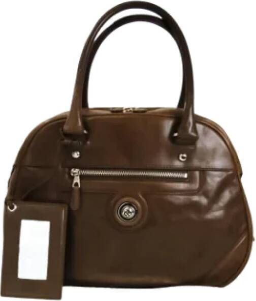 Balenciaga Vintage Pre-owned Leather handbags Bruin Unisex