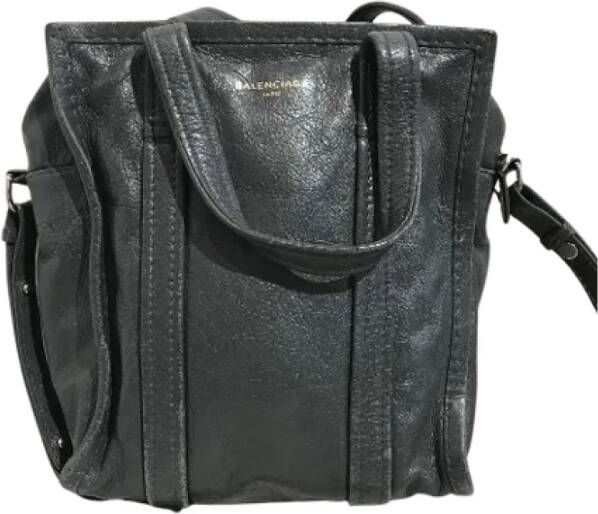 Balenciaga Vintage Pre-owned Leather handbags Grijs Dames