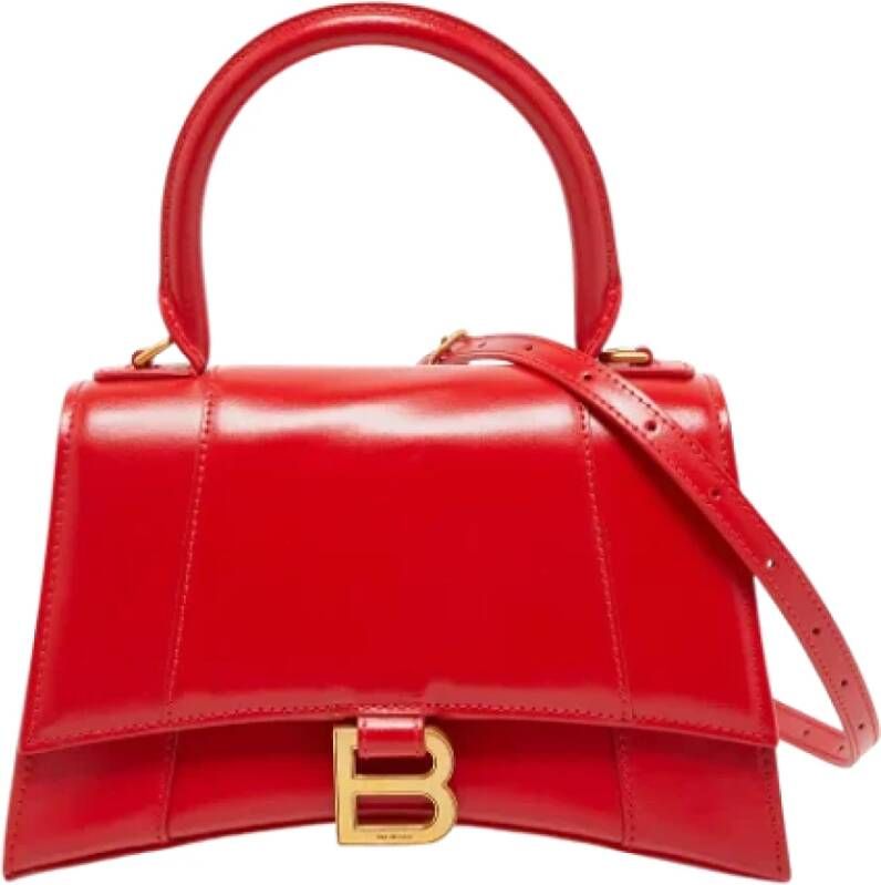 Balenciaga Vintage Pre-owned Leather handbags Rood Dames