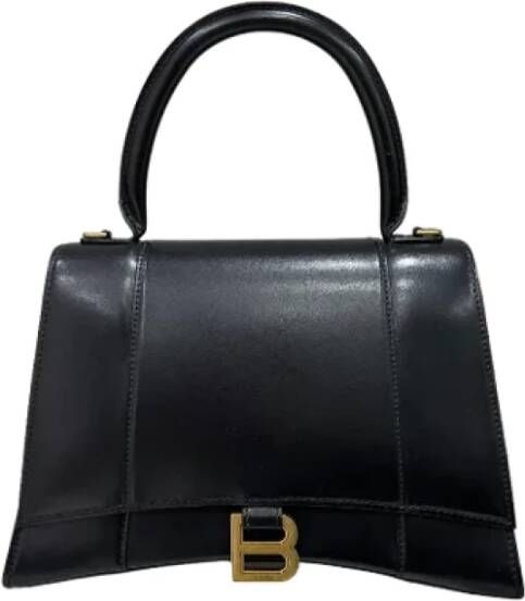 Balenciaga Vintage Pre-owned Leather handbags Zwart Dames