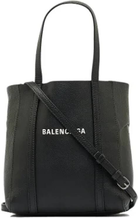 Balenciaga Vintage Pre-owned Leather handbags Zwart Dames