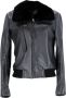 Balenciaga Vintage Pre-owned Leather outerwear Zwart Dames - Thumbnail 1