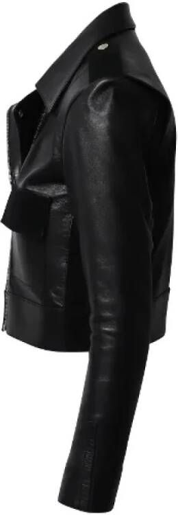 Balenciaga Vintage Pre-owned Leather tops Zwart Dames