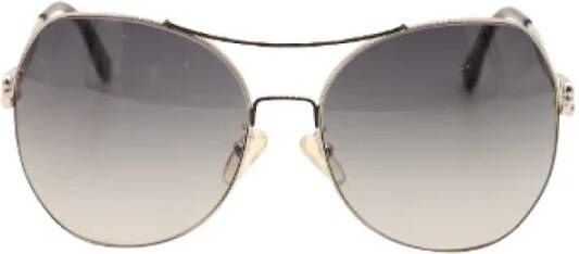 Balenciaga Vintage Pre-owned Metal sunglasses Meerkleurig Dames