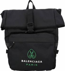 Balenciaga Vintage Pre-owned Nylon backpacks Zwart Heren