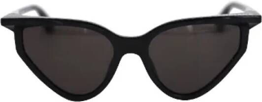 Balenciaga Vintage Pre-owned Nylon sunglasses Zwart Dames