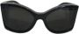 Balenciaga Vintage Pre-owned Plastic sunglasses Zwart Dames - Thumbnail 1
