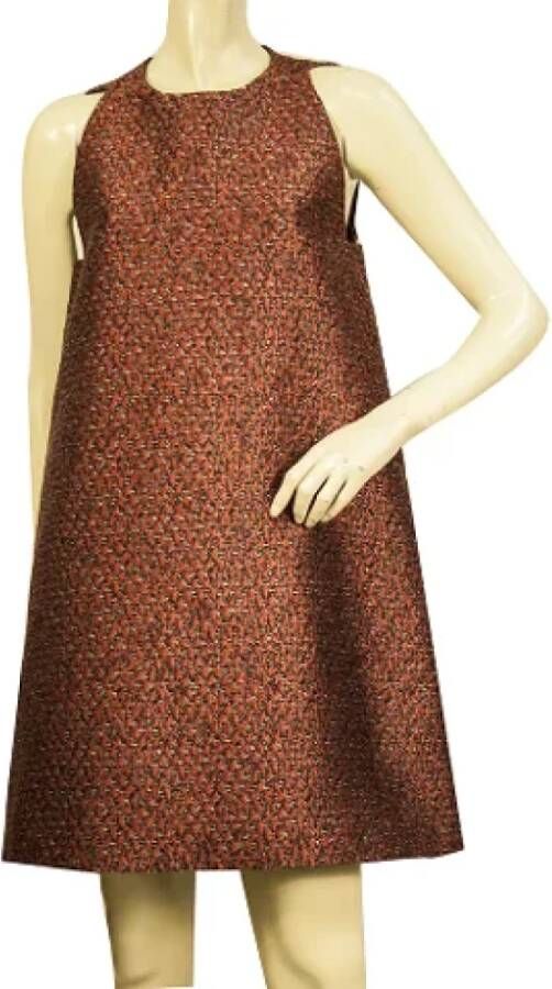 Balenciaga Vintage Pre-owned Polyester dresses Meerkleurig Dames