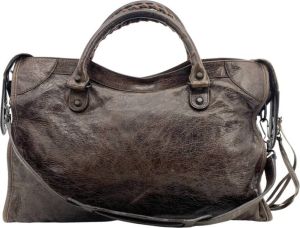 Balenciaga Vintage Pre-owned Shoulder Bags Bruin Dames