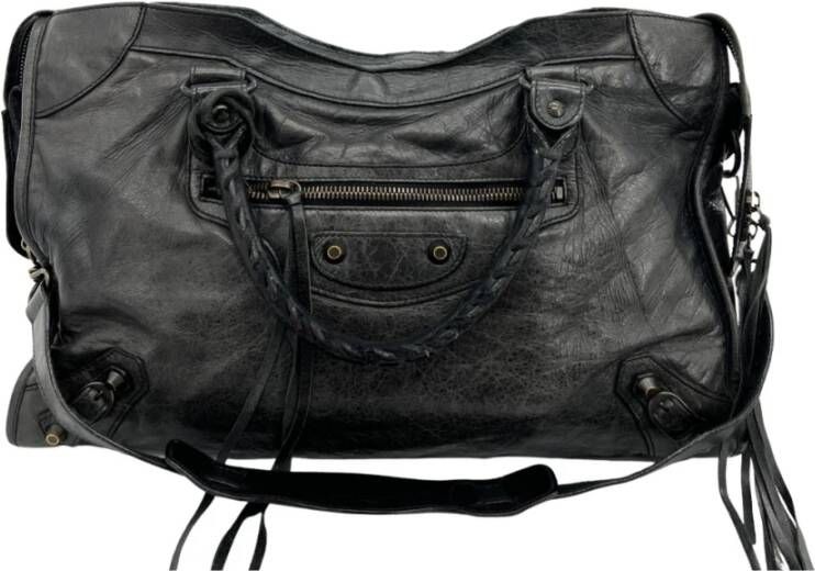 Balenciaga Vintage Pre-owned Shoulder Bags Zwart Dames