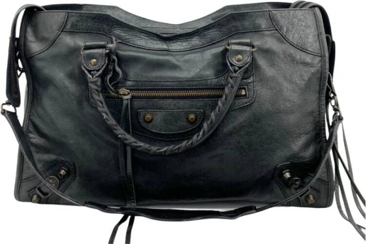 Balenciaga Vintage Pre-owned Shoulder Bags Zwart Dames