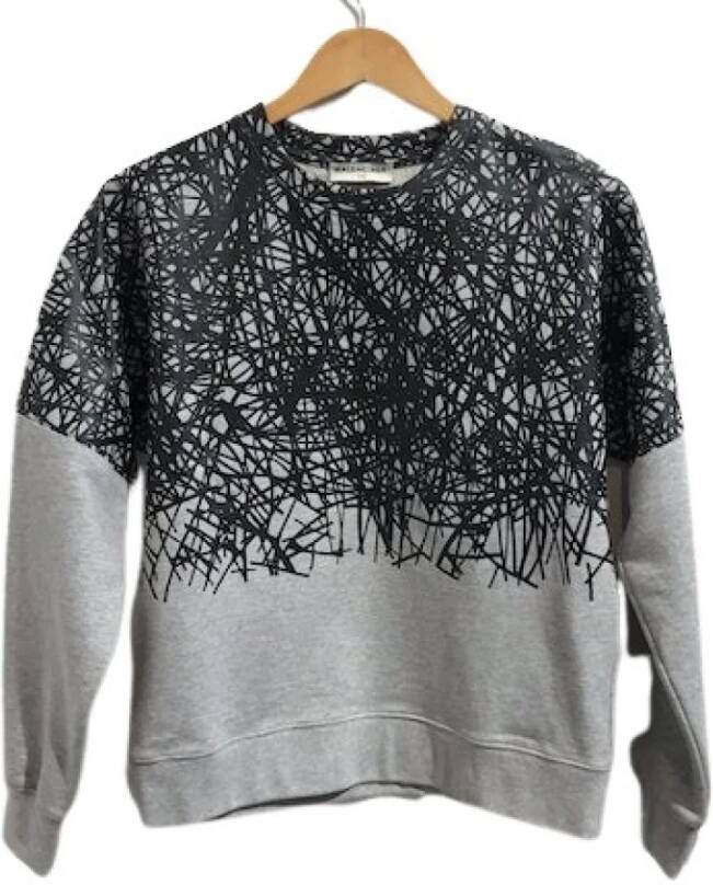 Balenciaga Vintage Tweedehands gebreide kleding en sweatshirt Zwart Dames