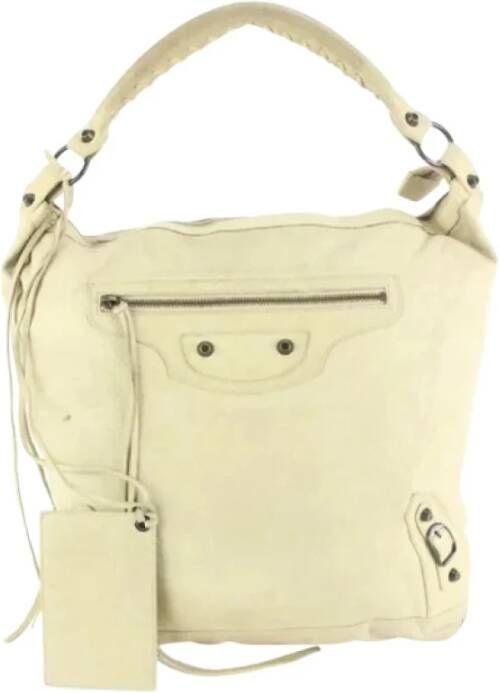 Balenciaga Vintage Tweedehands handtas Beige Dames