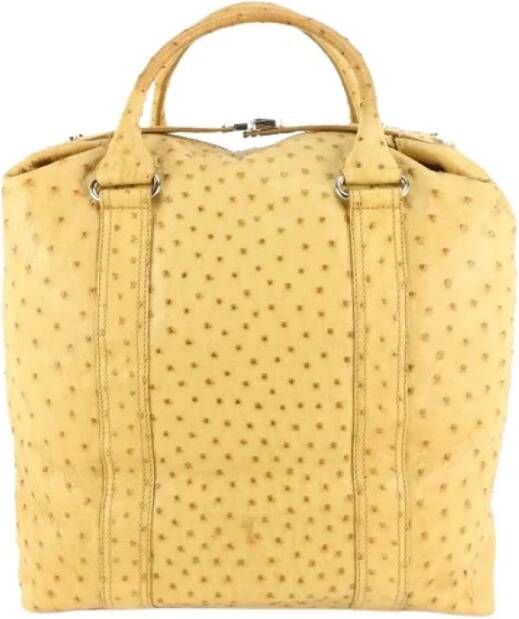 Balenciaga Vintage Tweedehands handtas Yellow Dames