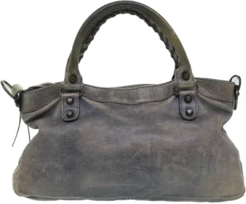 Balenciaga Vintage Tweedehands handtas Grijs Dames