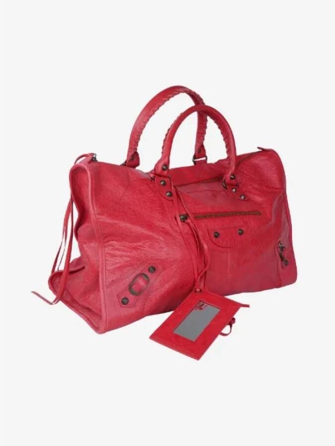 Balenciaga Vintage Tweedehands handtas Rood Dames