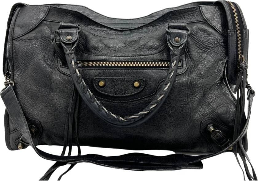 Balenciaga Vintage Tweedehands handtas Zwart Dames