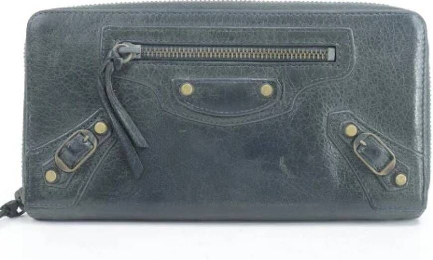Balenciaga Vintage Tweedehands portemonnees Zwart Dames