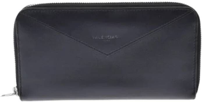 Balenciaga Vintage Tweedehands portemonnees Zwart Dames