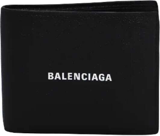 Balenciaga Vintage Tweedehands portemonnees Zwart Heren