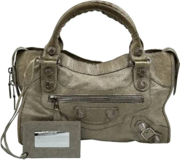 Balenciaga Vintage Tweedehands schoudertas Beige Dames