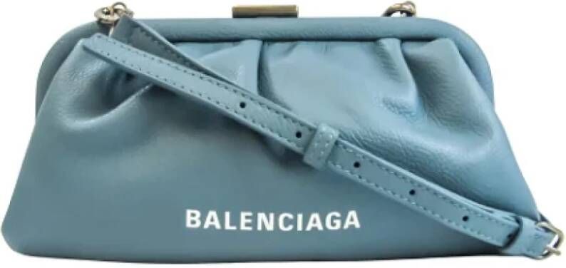 Balenciaga Vintage Tweedehands schoudertas Blauw Dames