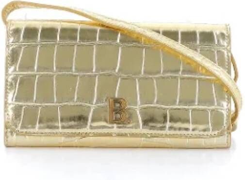 Balenciaga Vintage Tweedehands schoudertas Geel Dames