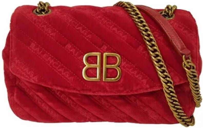 Balenciaga Vintage Tweedehands schoudertas Rood Dames