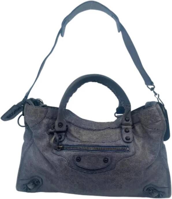 Balenciaga Vintage Tweedehands tas Paars Dames