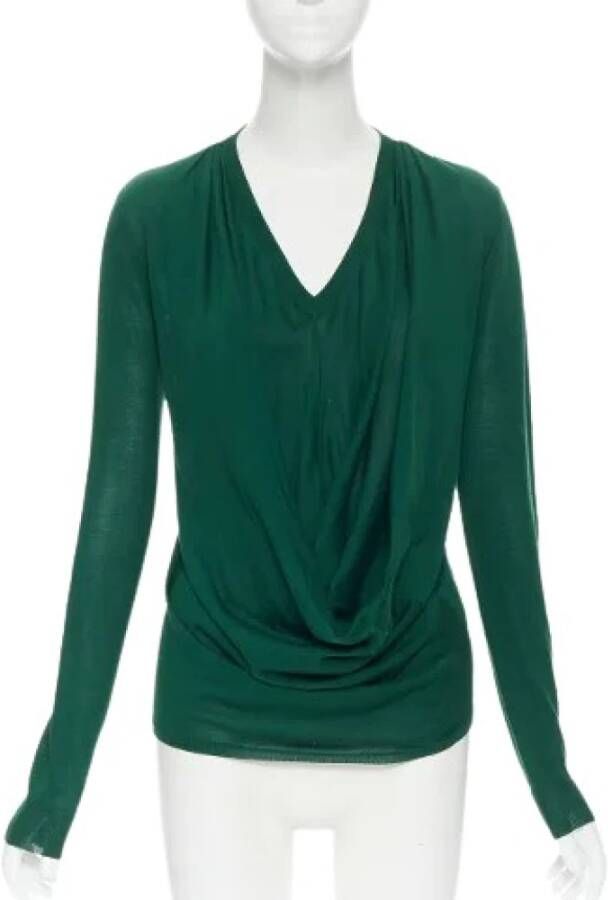 Balenciaga Vintage Tweedehands top Groen Dames