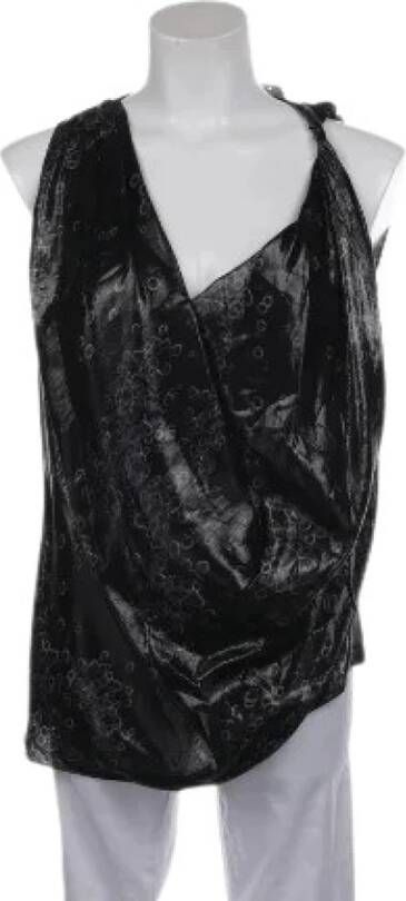 Balenciaga Vintage Tweedehands top Zwart Dames