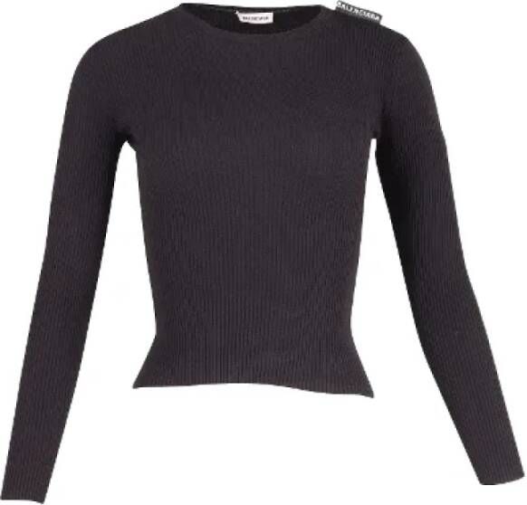 Balenciaga Vintage Tweedehands top Zwart Dames