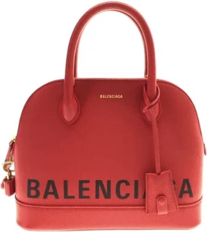 Balenciaga Vintage Voldoende lederen Balenciaga-bags Rood Dames
