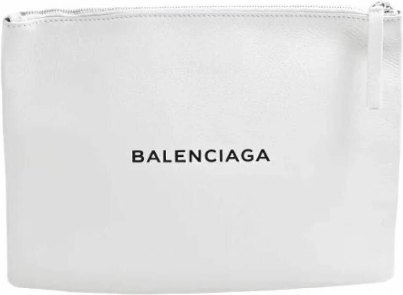 Balenciaga Vintage Voldoende lederen Balenciaga-bags Wit Dames