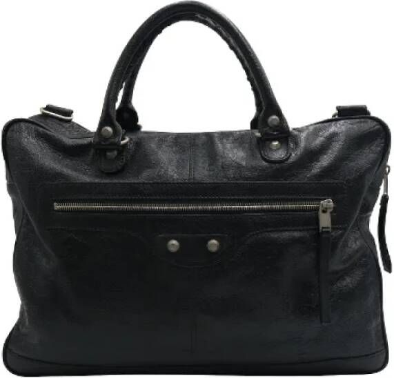 Balenciaga Vintage Voldoende lederen Balenciaga-bags Zwart Dames