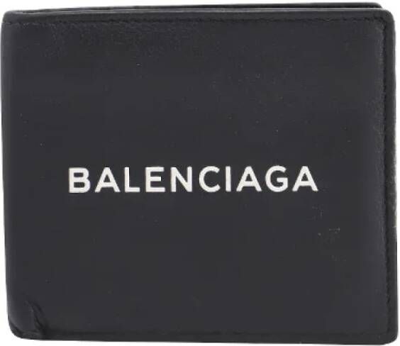 Balenciaga Vintage Voldoende lederen portefeuilles Zwart Dames