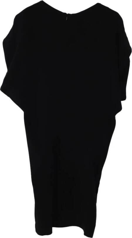 Balenciaga Vintage Voldoende tuniekjurk in zijde Zwart Dames