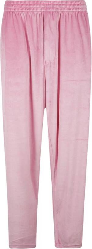 Balenciaga Straight Trousers Pink Dames