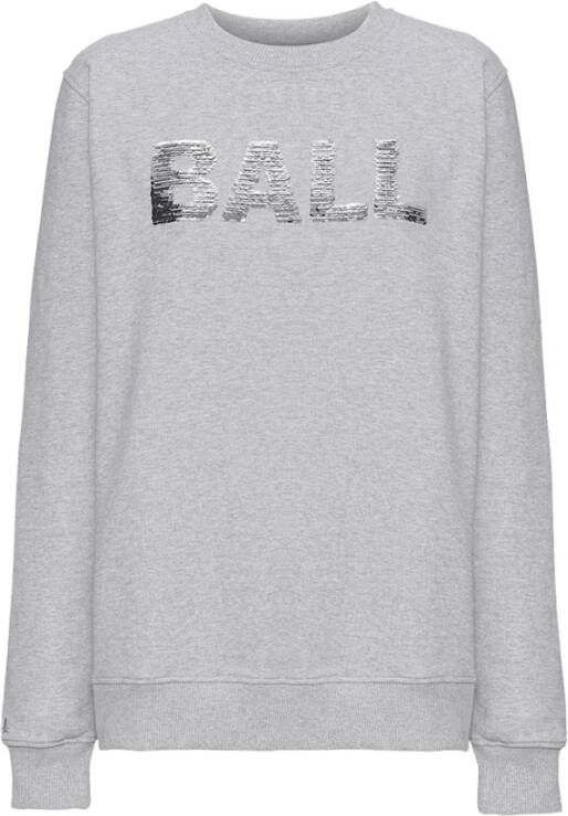 Ball Grijze Sweatshirt D. Hampton Sw Gray Dames