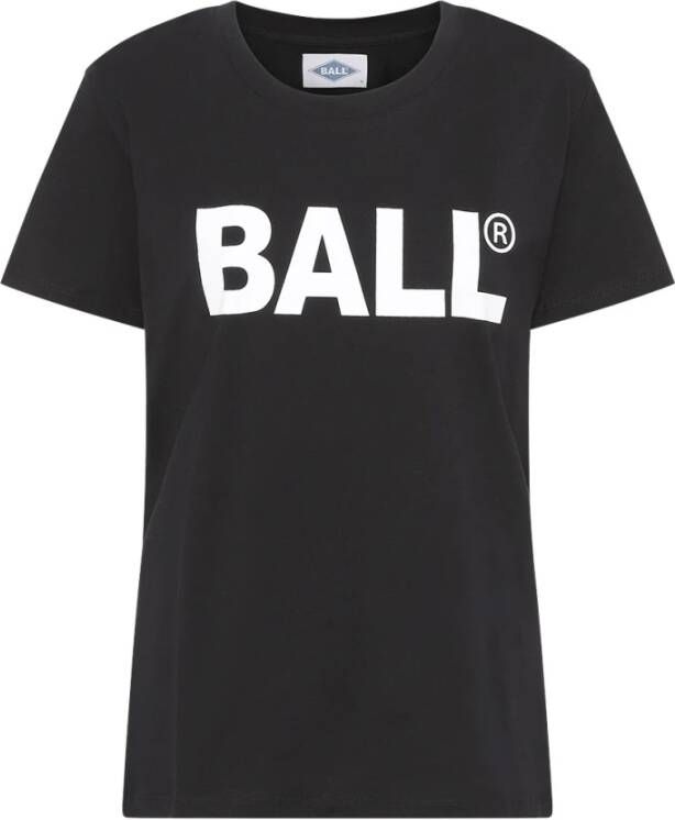 Ball H. Long T-Shirt Zwart Dames