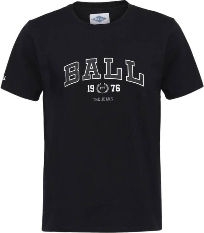 Ball Blauwe Sweatshirt met Coole Print Blue